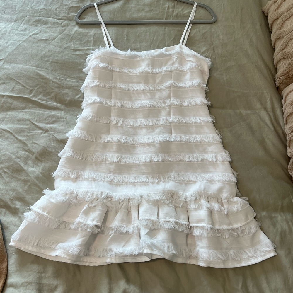 PRINCESS POLLY WHITE DRESS